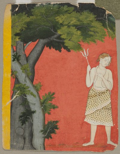 Shiva sous les arbres, vers 1780 - Unbekannt