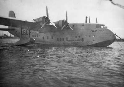 Hydravion Short Empire Corinthian, Alexandrie, Égypte, vers 1938-1941 - Unbekannt
