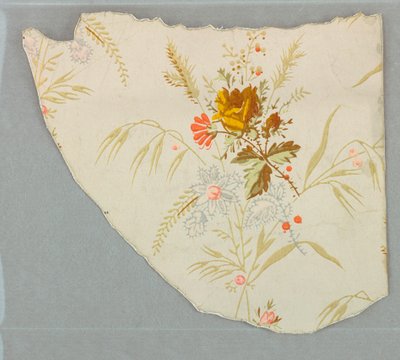Fragment de papier peint (USA) - Unbekannt