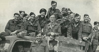 Sidi Barrani : équipes au sol de la R.A.F., vers 1942-1943, 1945 - Unbekannt