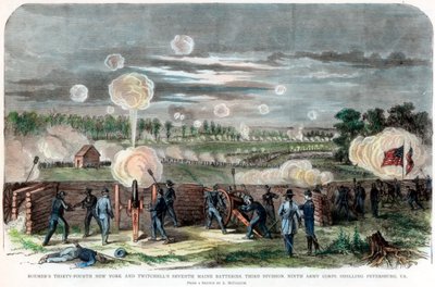 Siège de Petersburg, Virginie, Guerre de Sécession américaine, vers 1864-1865 - Unbekannt