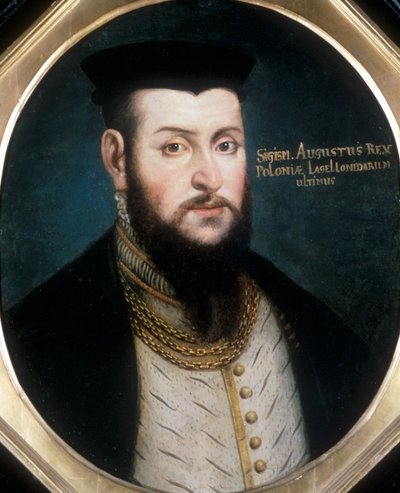 Sigismond II Auguste, co-dirigeant de la Pologne avec son père 1530-1548, dirigeant unique à partir de 1548 - Unbekannt