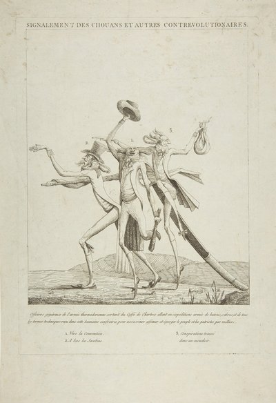 Signalement des Chouans et autres contre-révolutionnaires - Unbekannt