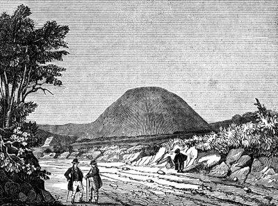 Colline de Silbury, Wiltshire, Angleterre, 1836 - Unbekannt