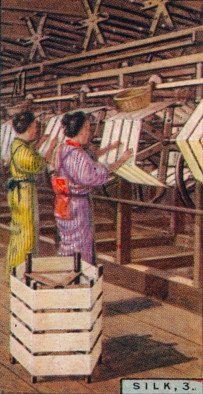 Soie, 3. - Filage de la soie, Japon, 1928 - Unbekannt