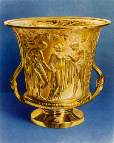 Coupe en argent doré - Unbekannt