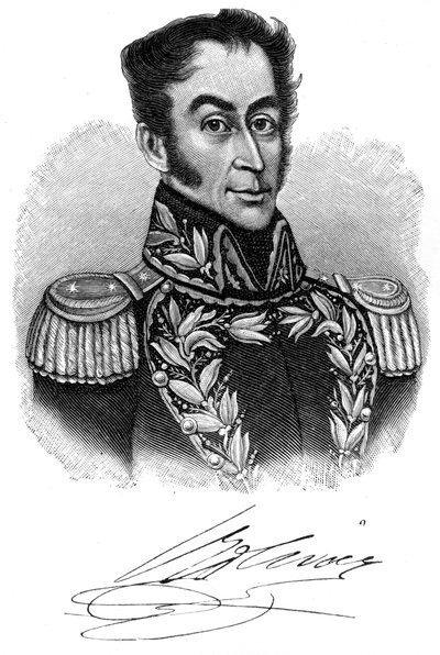 Simon Bolivar, leader révolutionnaire sud-américain du 19ème siècle, 1901 - Unbekannt