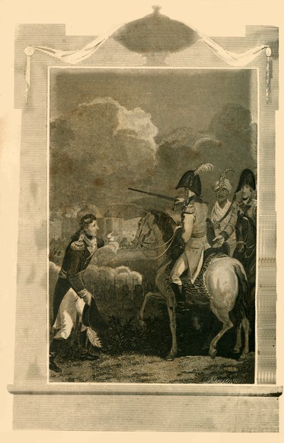 Sir Arthur Wellesley commandant à la bataille d