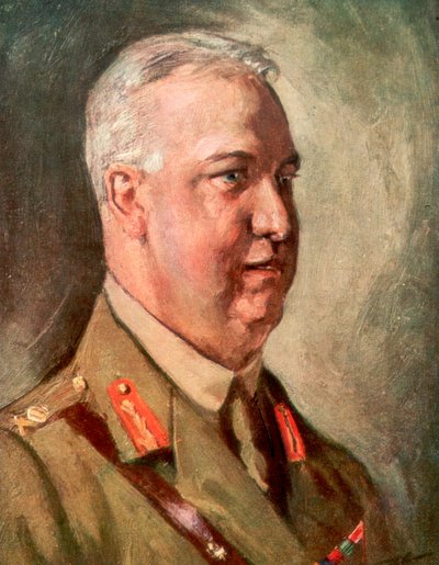Sir Arthur William Currie, général canadien de la Première Guerre mondiale - Unbekannt
