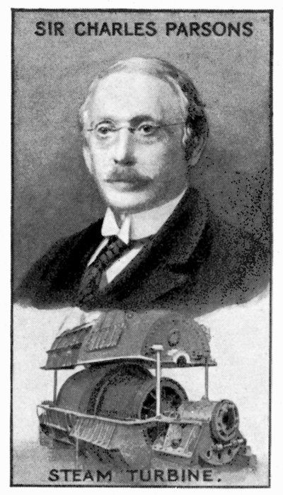 Sir Charles Algernon Parsons, ingénieur irlandais - Unbekannt