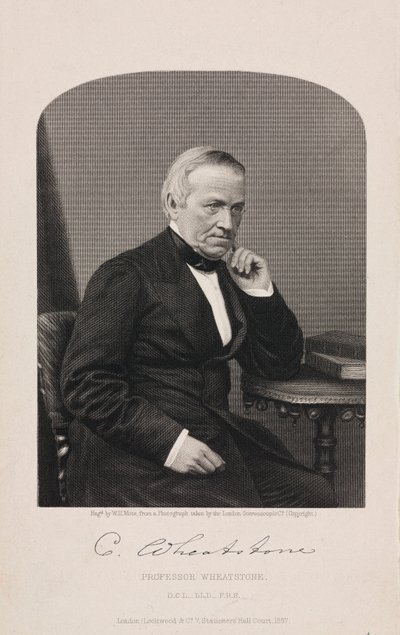Sir Charles Wheatstone, physicien anglais - Unbekannt