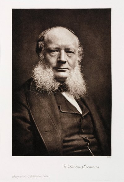 Sir Charles William Siemens, ingénieur allemand, vers 1860-1870 - Unbekannt