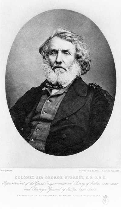 Sir George Everest, ingénieur militaire - Unbekannt