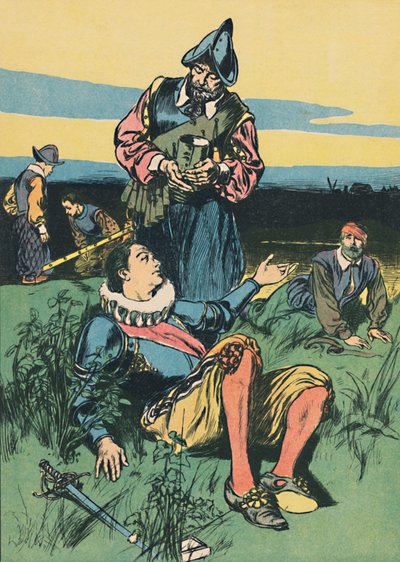 Sir Philip Sidney et le soldat mourant, c1907 - Unbekannt
