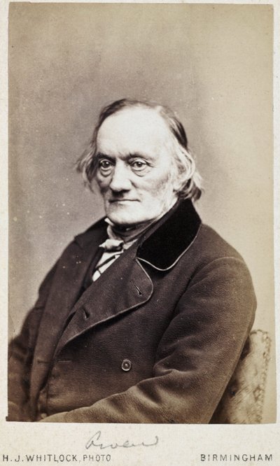 Sir Richard Owen, naturaliste et paléontologue anglais, vers 1880 - Unbekannt