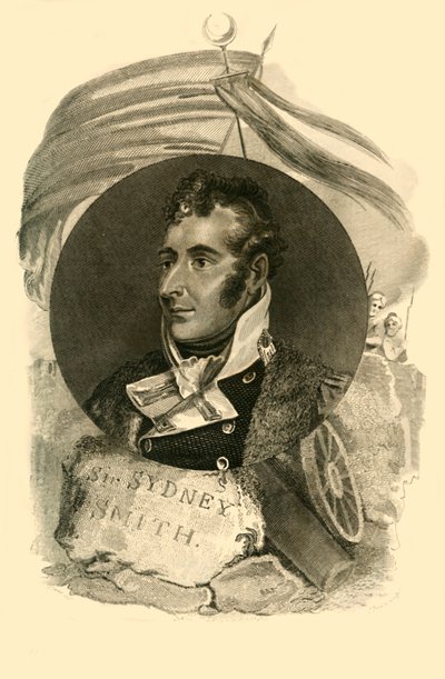 Sir Sidney Smith, qui avec 300 marins britanniques, a défendu la brèche d
