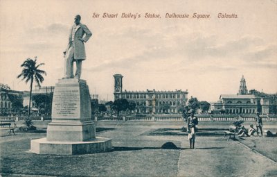 Statue de Sir Stuart Steuart Bailey, Place Dalhousie, Calcutta, vers 1910 - Unbekannt
