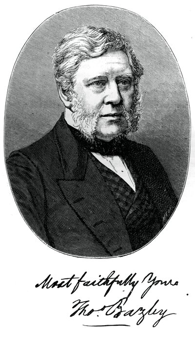 Sir Thomas Bazley, 1er baronnet, fabricant et politicien britannique, vers 1880 - Unbekannt