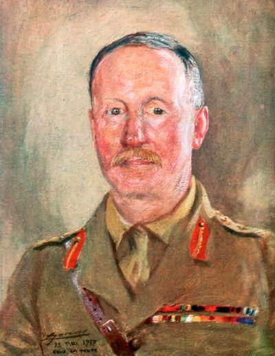 Sir WP Pulteney, général britannique de la Première Guerre mondiale, 1926 - Unbekannt