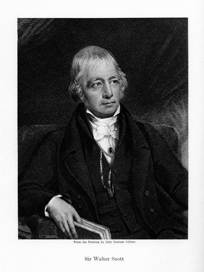 Sir Walter Scott, 1er baronnet, romancier historique et poète écossais prolifique, XIXe siècle - Unbekannt