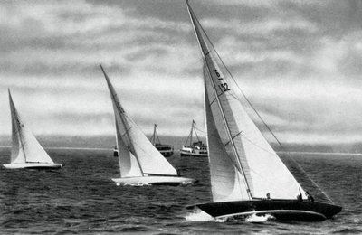 Voile de classe R de six mètres, Jeux olympiques de Berlin, 1936 - Unbekannt