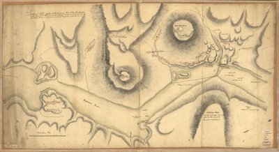 Croquis des forts Clinton et Montgomery, pris d