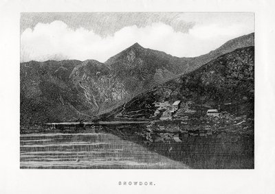 Snowdon, Pays de Galles, 1896 - Unbekannt