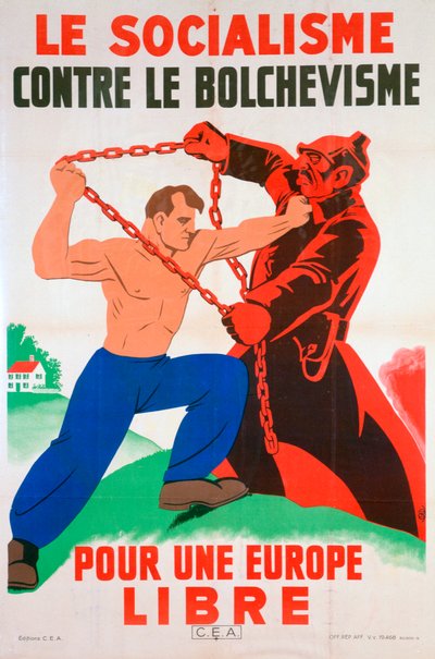 Le socialisme contre le bolchevisme, pour une Europe libre, 20e siècle - Unbekannt