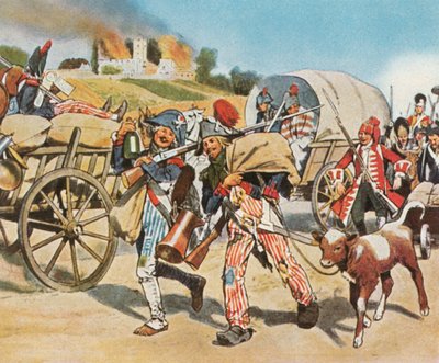 Soldats de la Révolution française dans le Palatinat, 1793 - Unbekannt