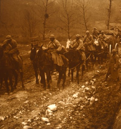 Soldats en mouvement (c. 1914-c. 1918) - Unbekannt