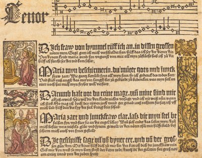 Chanson à la Vierge - Unbekannt
