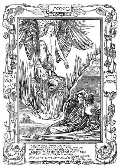 Chansons de Shakespeare : Prends, oh prends ces lèvres loin. - Mesure pour mesure Acte IV, Scène 1 - Unbekannt