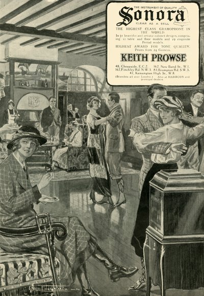 Sonora - Le gramophone de la plus haute classe au monde, 1920 - Unbekannt