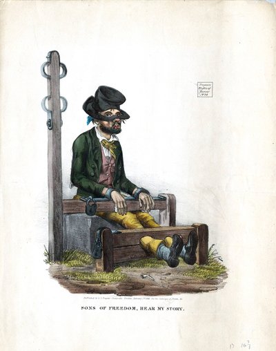 Fils de la Liberté, écoutez mon histoire, 1834 - Unbekannt