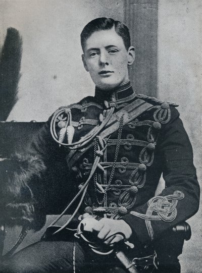 Bientôt il fut un sous-lieutenant fringant dans le 4e Hussards, 1895 - Unbekannt