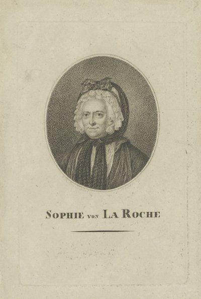 Sophie von La Roche, née Gutermann von Gutershofen 1730-1807, vers 1800 - Unbekannt