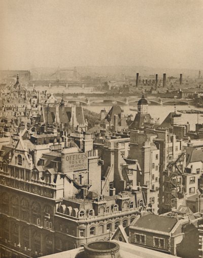 Vue vers le sud-est depuis Bush House jusqu