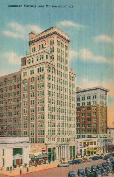 Southern Finance et Marion Buildings, Augusta, Géorgie, 1943 - Unbekannt