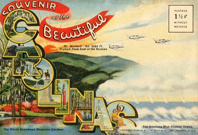 Souvenir des belles Carolines, carte postale, 1942 - Unbekannt