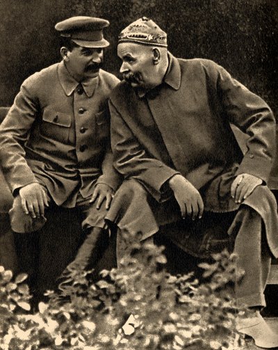 Le leader soviétique Joseph Staline et l