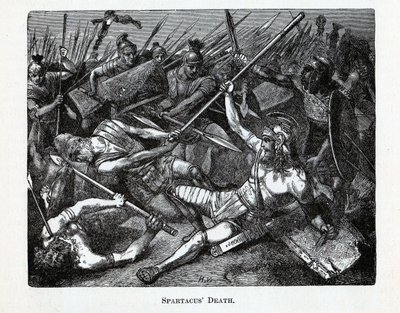 La mort de Spartacus - Unbekannt