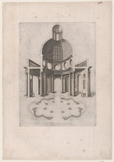 Speculum Romanae Magnificentiae: Intérieur et plan d