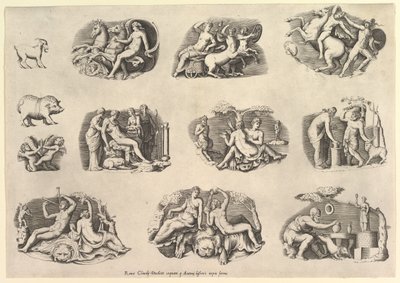 Speculum Romanae Magnificentiae: Sujets d