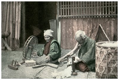 Filage du coton, Japon, 1904 - Unbekannt