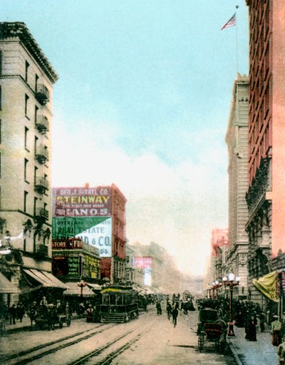 Spring Street, Los Angeles, Californie, États-Unis - Unbekannt