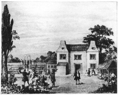 Jardins de printemps, site de Lowndes Square, Londres, fin 18e siècle - Unbekannt