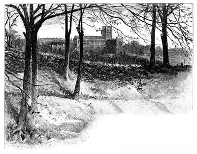 St Albans, depuis Verulam, XIXe siècle - Unbekannt