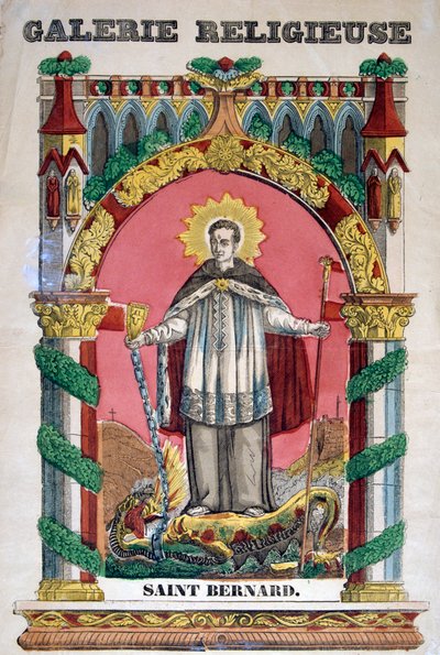 Saint Bernard de Clairvaux, 19ème siècle - Unbekannt