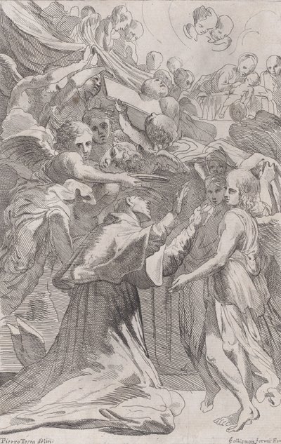 Saint Charles Borromée entouré d