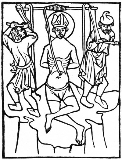 Saint Érasme, vers 1400, 1964 - Unbekannt
